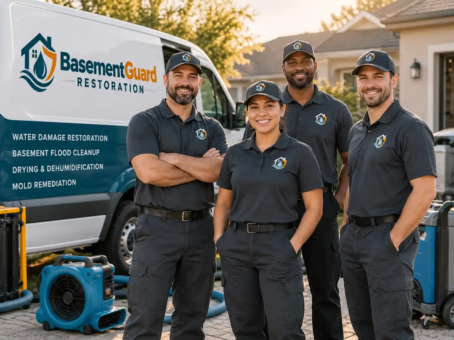 Basement Water Damage Restoration company in Ball, LA